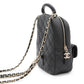 CHANEL Matelasse Backpack BlackAP3753 Caviar Leather Size Mini