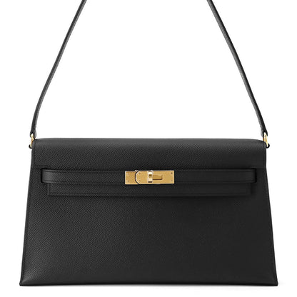 HERMES Kelly Elan Black Epsom