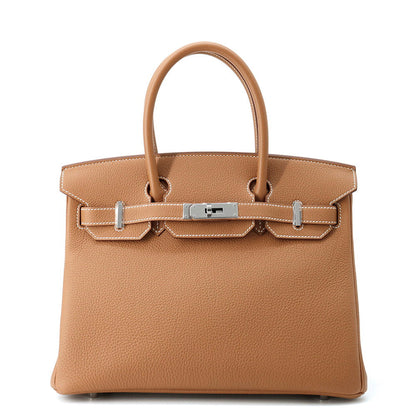 HERMES Birkin Gold Togo Leather Size 30