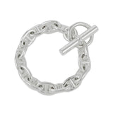 HERMES Chaine d'Ancre Bracelet 14 frames Size MM SV925