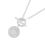 HERMES Sellier Amulette Necklace SV925