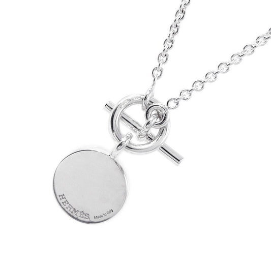 HERMES Sellier Amulette Necklace SV925