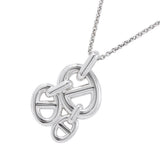 HERMES Chaine d'Ancre Necklace Size PM SV925