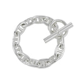 HERMES Chaine d'Ancre Bracelet 12 frames Size GM SV925
