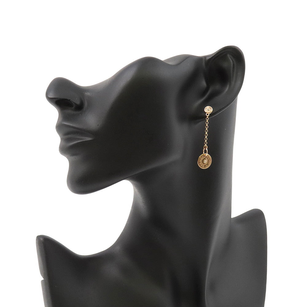 HERMES Gambade Clous de Sel Earrings DiamondH216532B 00 18K Pink Gold