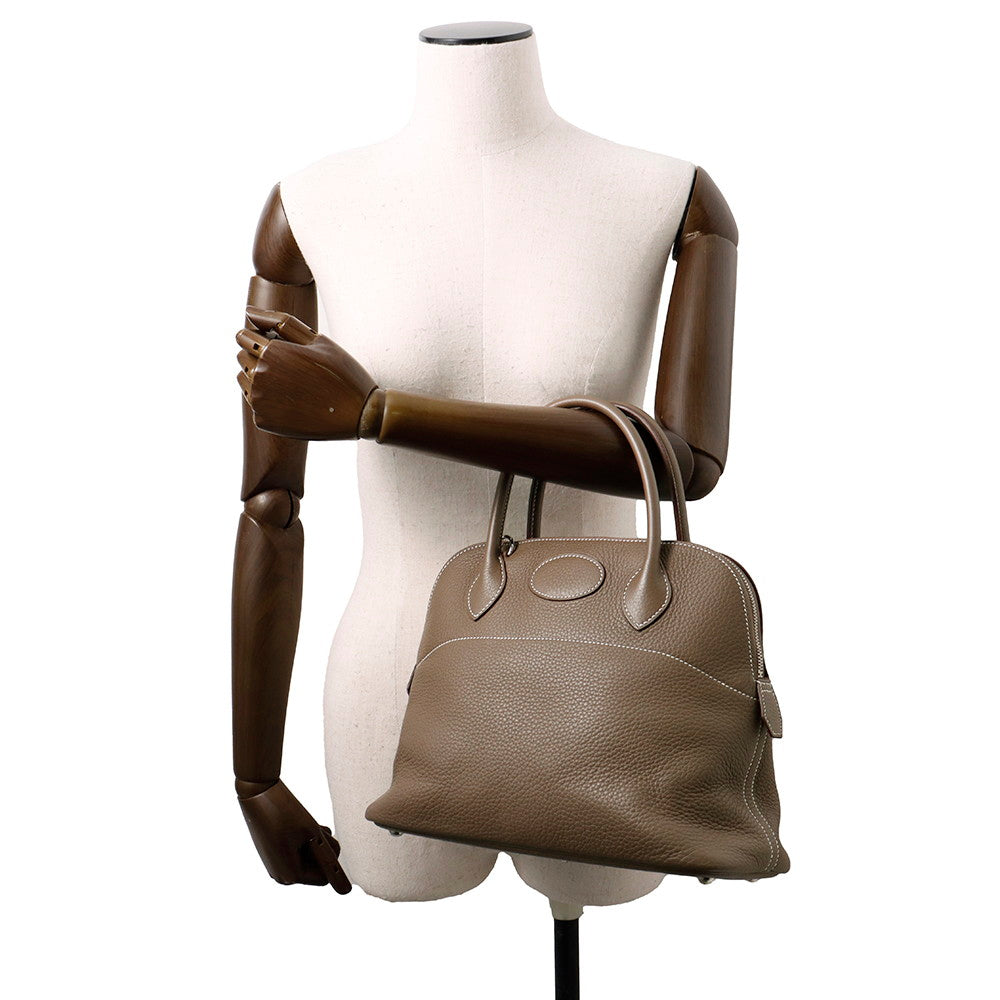HERMES Bolide Etoupe Taurillon Clemence Size 31