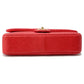 CHANEL Chevron ChainShoulder RedA92087 Leather