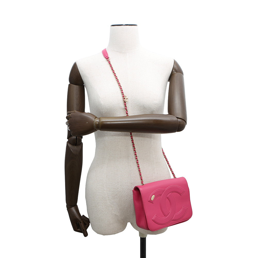 CHANEL Decacoco Camera Bag PinkAS0321 Lambskin