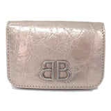 Blnciaga  Leather Middle Wallet (Tri-Fold)