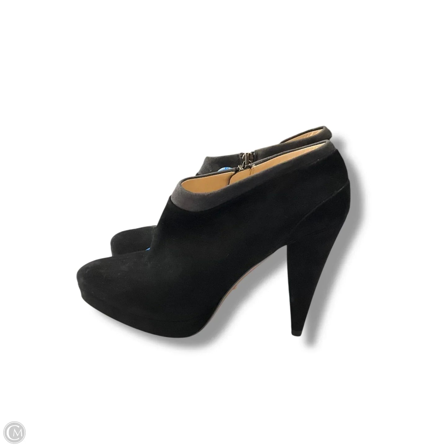 Shoes Luxury Designer By Prada In Black, Size: 8