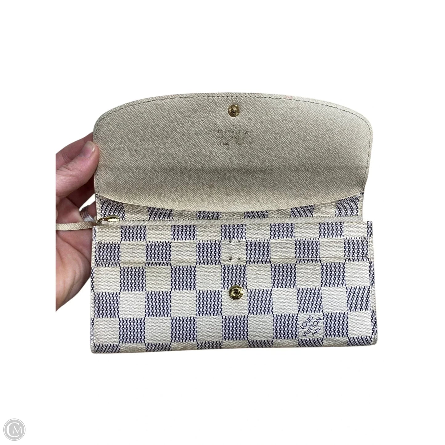 Wallet Luxury Designer By Louis Vuitton, Size: Large