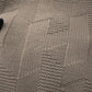 HERMES Poncho "H" motif Size 34 Brown Wool 100%