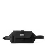 HERMES Elan Pocket Black Swift Leather Epsom Size 24