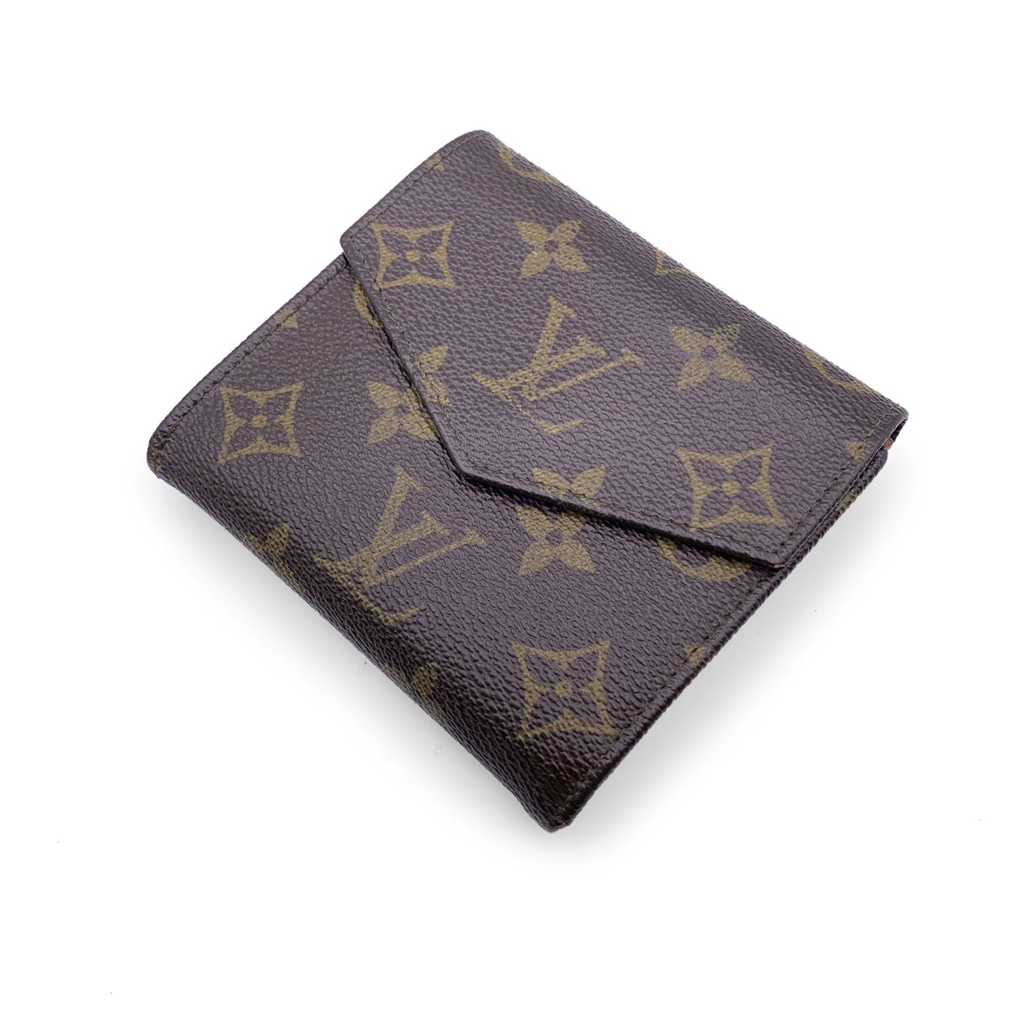 LOUIS VUITTON   Monogram Compact Double Flap Wallet M61652