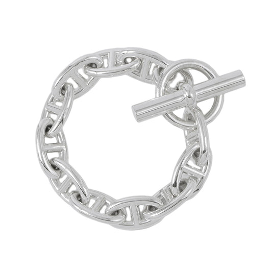 HERMES Chaine d'Ancre Bracelet 11 frames Size GM SV925