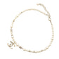 CHANEL CC Logo Star NecklaceABB256 Gold Plated Rhinestone Faux Pearl