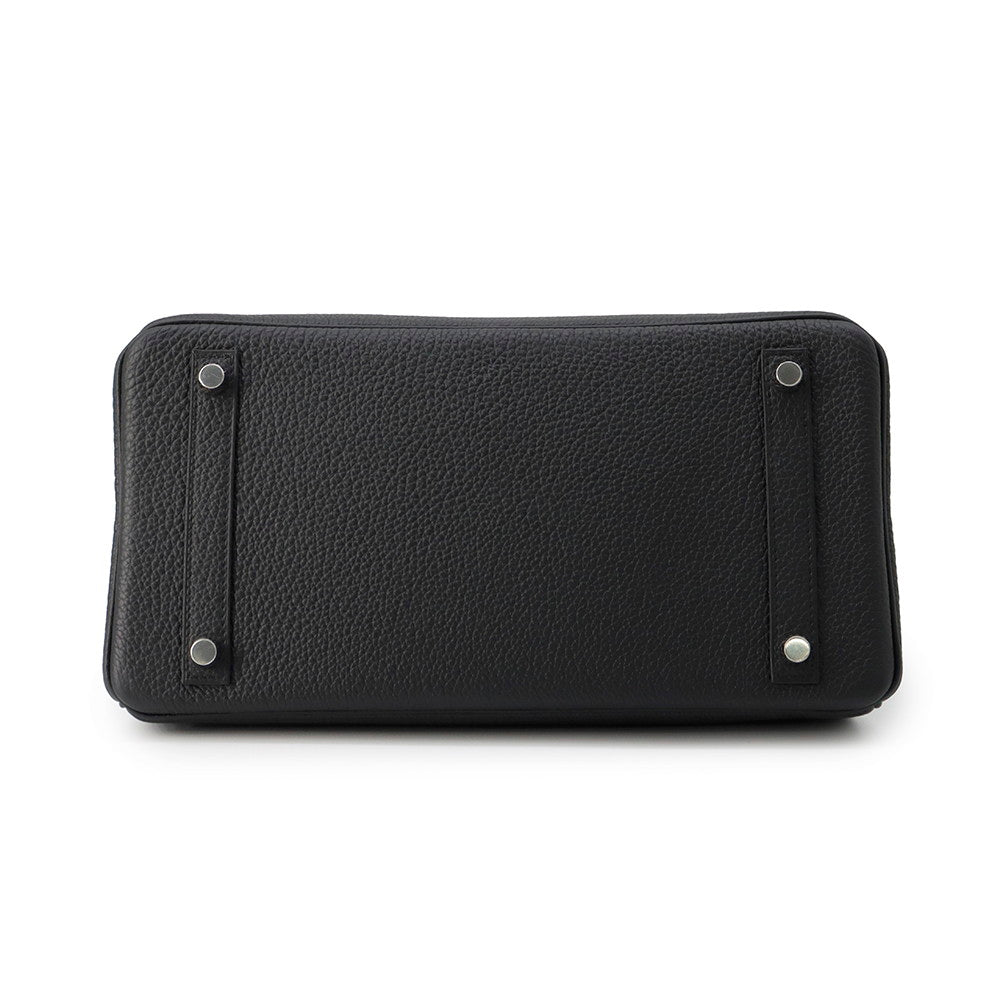 HERMES Birkin Black Togo Leather Size 30