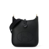 HERMES Evelyne Amazon Long Black Taurillon Clemence Size TPM