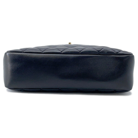 CHANEL Matelasse Camera Case ChainShoulder Bag BlackAS5181 Lambskin