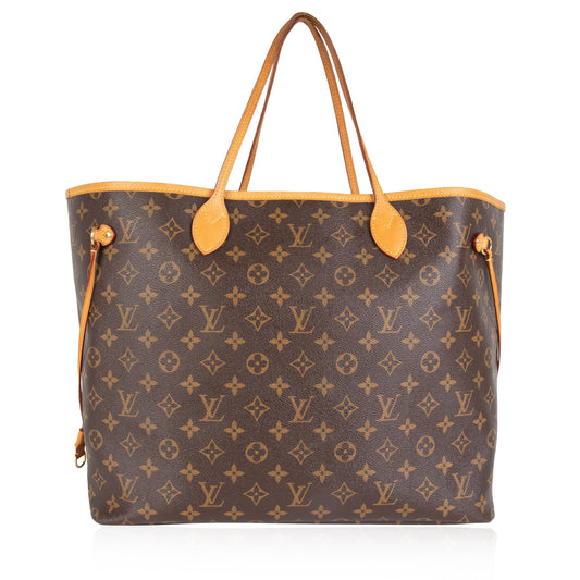 Louis Vuitton Louis Vuitton Brown Monogram Canvas Neverfull GM