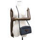 HERMES Golf Tee Shoulder Bag Navy Fjord Leather
