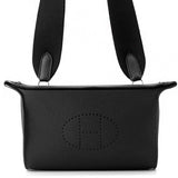 HERMES Videpoches Black Togo Leather