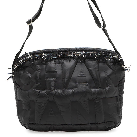 CHANEL Coco Neige Shoulder Bag BlackA57587 Nylon