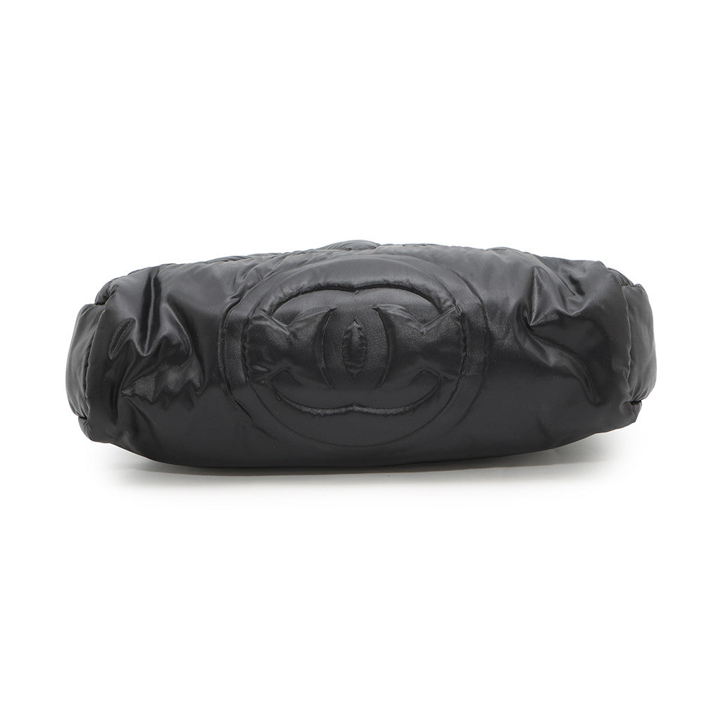CHANEL Coco Neige Shoulder Bag BlackA57587 Nylon