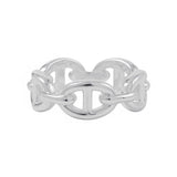 HERMES Chaine d'Ancre Anchene Ring Size PM/52/#12 SV925