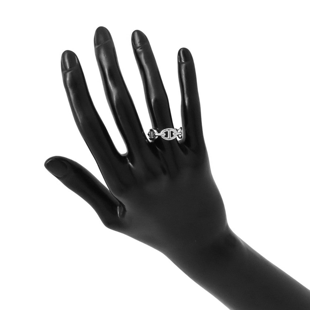HERMES Chaine d'Ancre Anchene Ring Size PM/52/#12 SV925