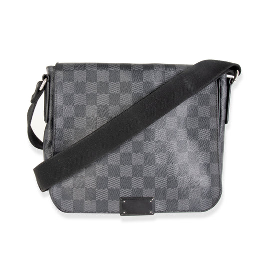Louis Vuitton Louis Vuitton Damier Graphite District PM Messenger Bag