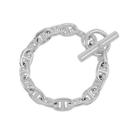 HERMES Chaine d'Ancre Bracelet 16 frames Size MM SV925