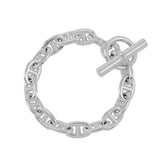 HERMES Chaine d'Ancre Bracelet 16 frames Size MM SV925