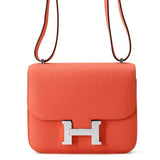HERMES Constance3Miroir Orange Field Epsom Size Mini