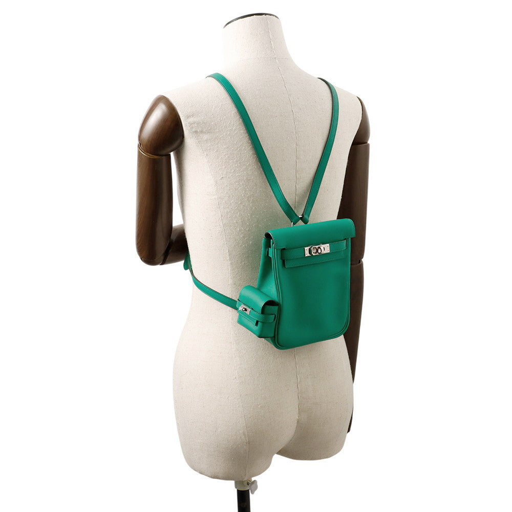 HERMES Kelly Jump Vert Vertigo Swift Leather
