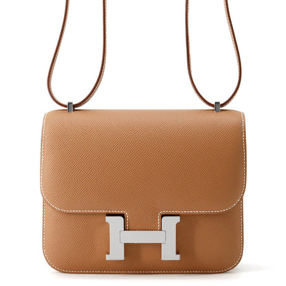 HERMES Constance3 Miroir Gold Epsom Size Mini
