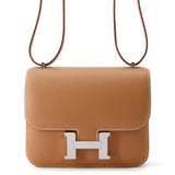HERMES Constance3 Miroir Gold Epsom Size Mini