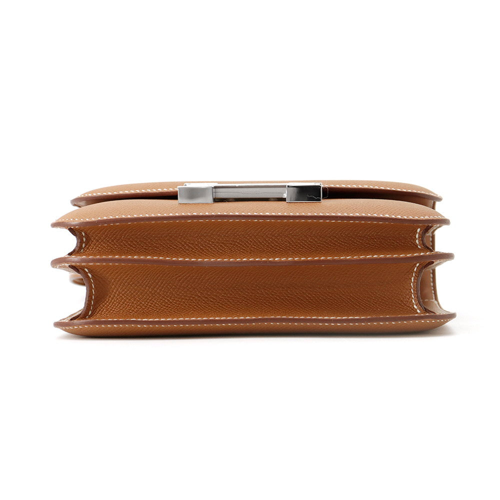 HERMES Constance3 Miroir Gold Epsom Size Mini