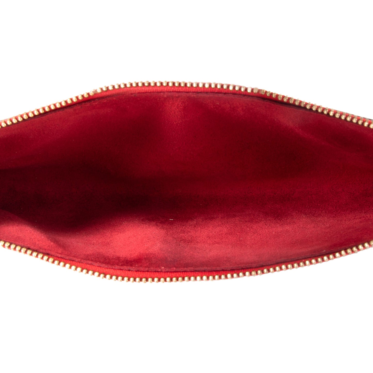 Louis Vuitton Louis Vuitton Red Epi Leather Pochette Accessoires