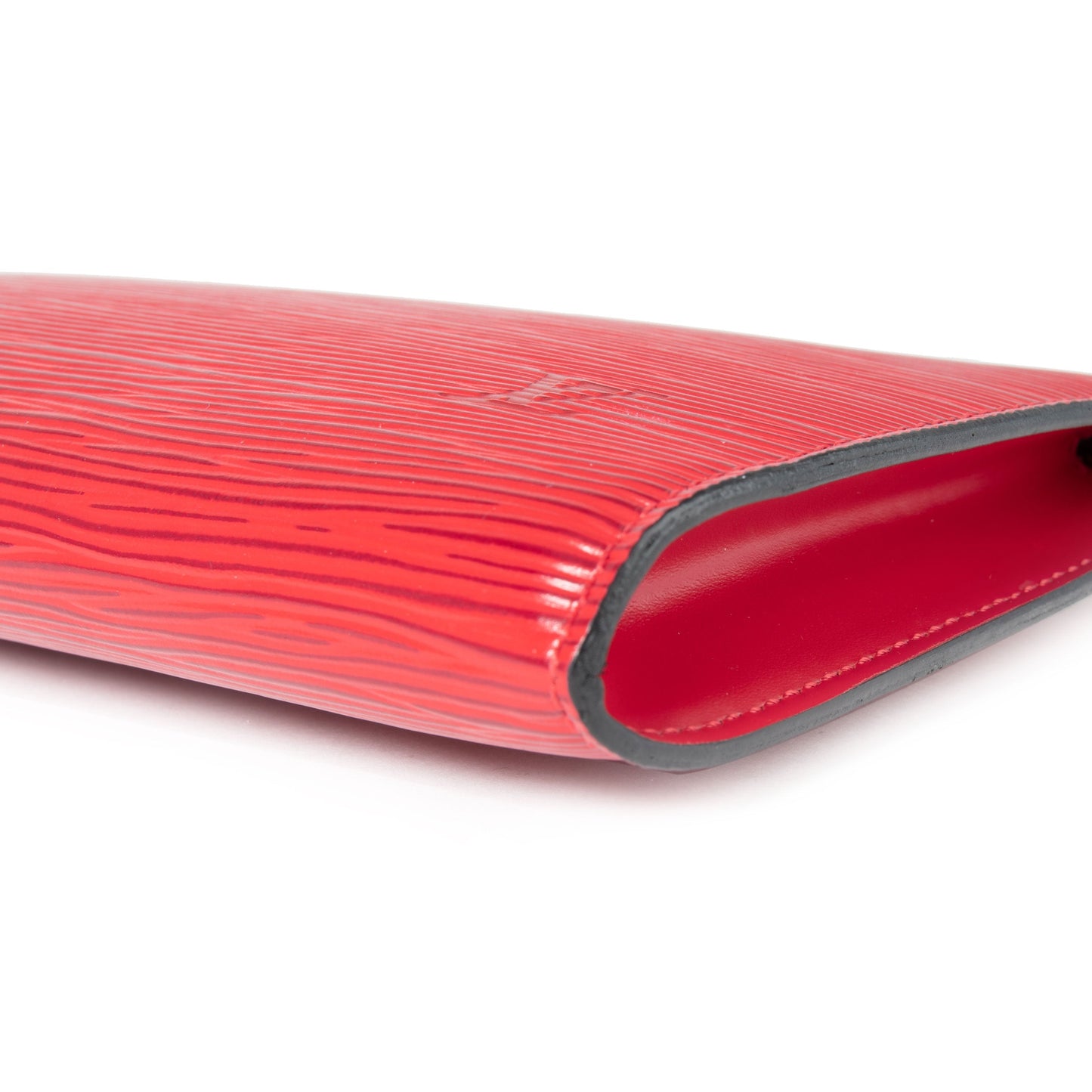 Louis Vuitton Louis Vuitton Red Epi Leather Pochette Accessoires