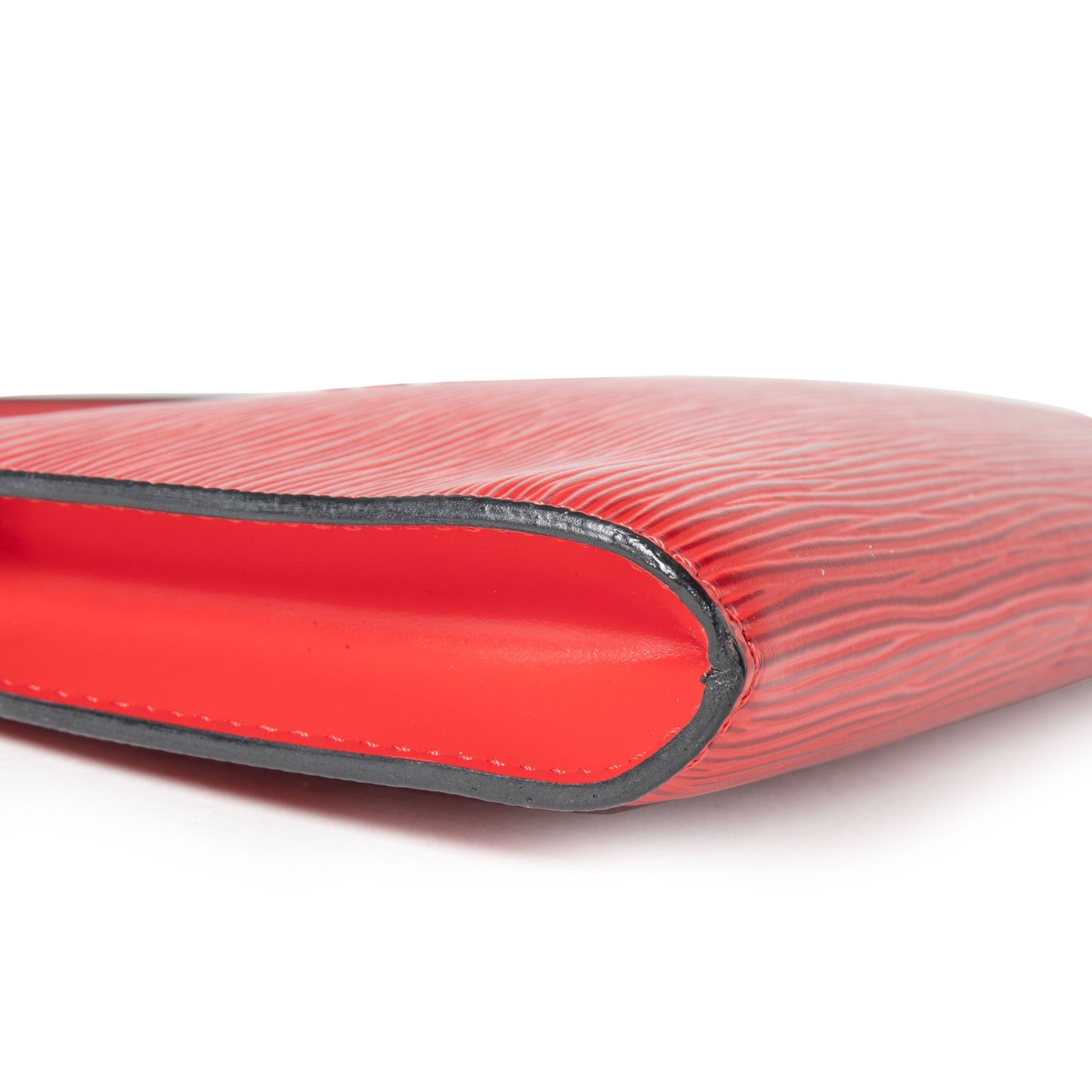 Louis Vuitton Louis Vuitton Red Epi Leather Pochette Accessoires