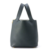 HERMES Picotin Lock Vert Mangrove Taurillon Clemence Size MM