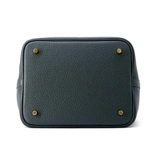HERMES Picotin Lock Vert Mangrove Taurillon Clemence Size MM