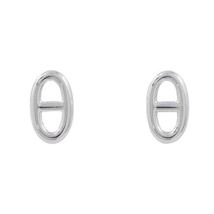 HERMES Chaine d'Ancre Farandole Earrings Size TPM SV925