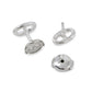HERMES Chaine d'Ancre Farandole Earrings Size TPM SV925