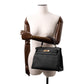 HERMES Kelly Retourne Black Togo Leather Size 28