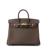 HERMES Birkin Ecorce Togo Leather Size 25