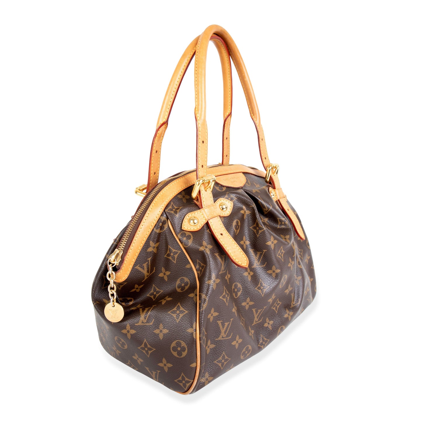 Louis Vuitton Louis Vuitton Brown Monogram Canvas Tivoli GM Satchel