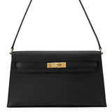 HERMES Kelly Elan Black Epsom