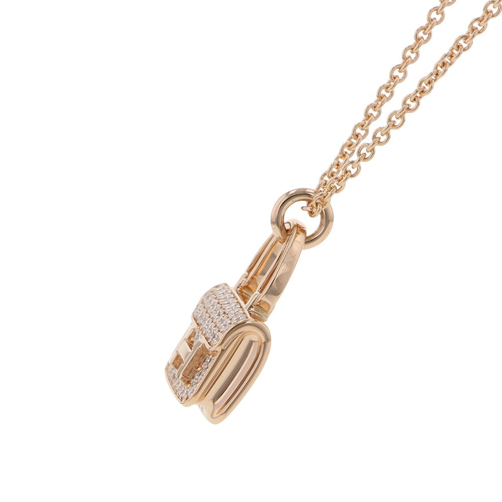 HERMES Amulette Constance PendantH121312B 00 18K Pink Gold